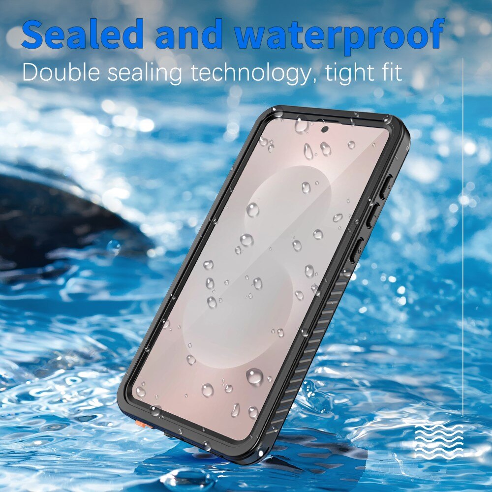 Samsung Galaxy S25 Edge Waterproof Case Transparent