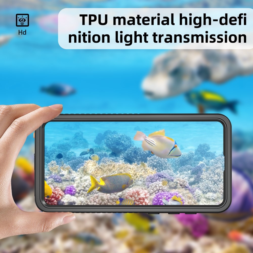 Samsung Galaxy S25 Edge Waterproof Case Transparent