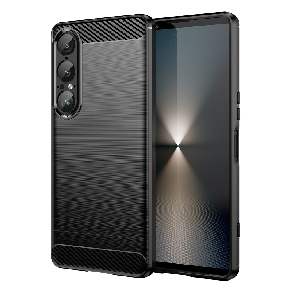 Sony Xperia 1 VII Brushed TPU Case Black
