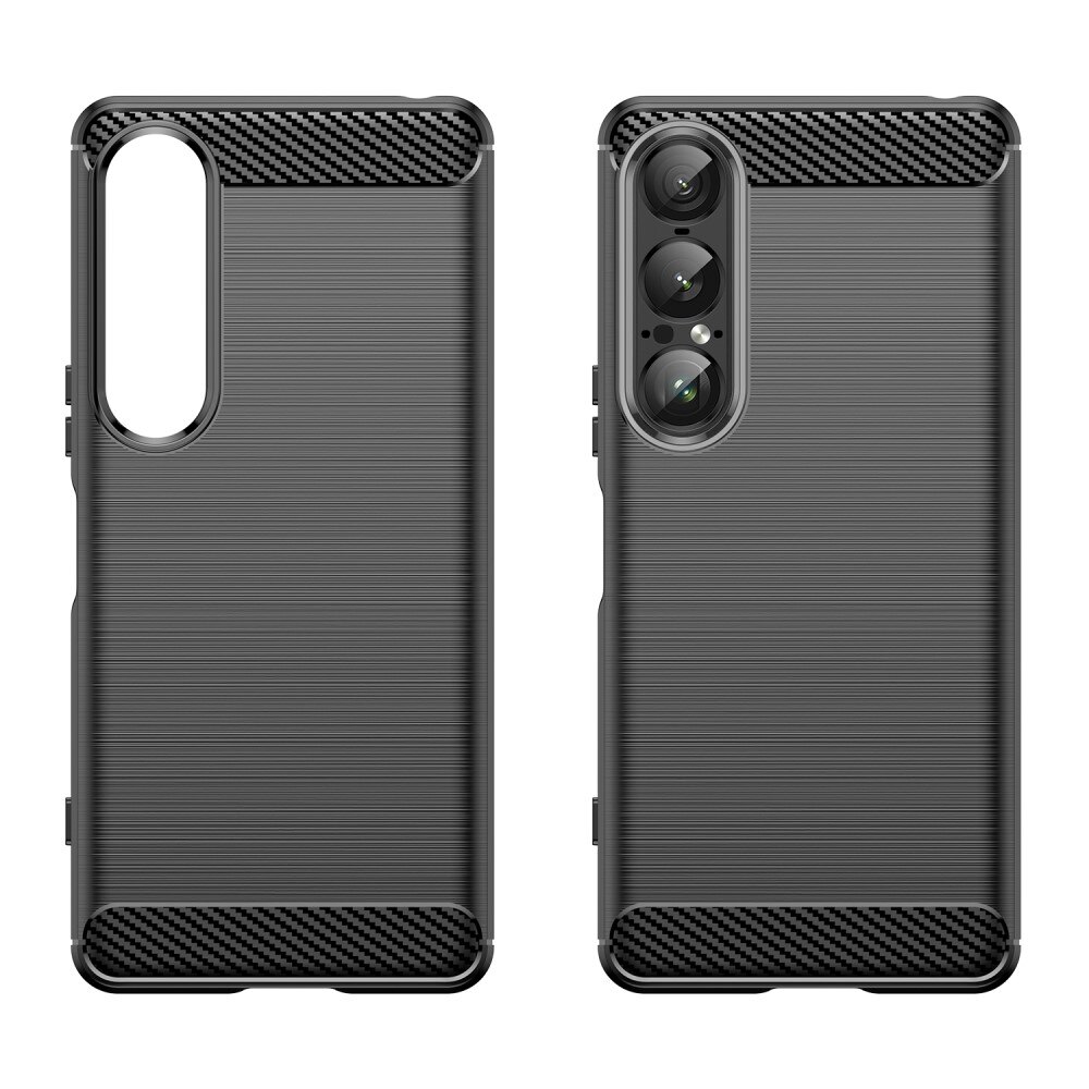 Sony Xperia 1 VII Brushed TPU Case Black