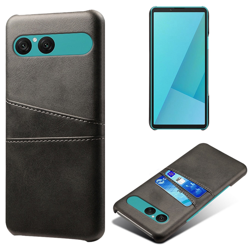 Sony Xperia 10 VII Card Slots Case Black