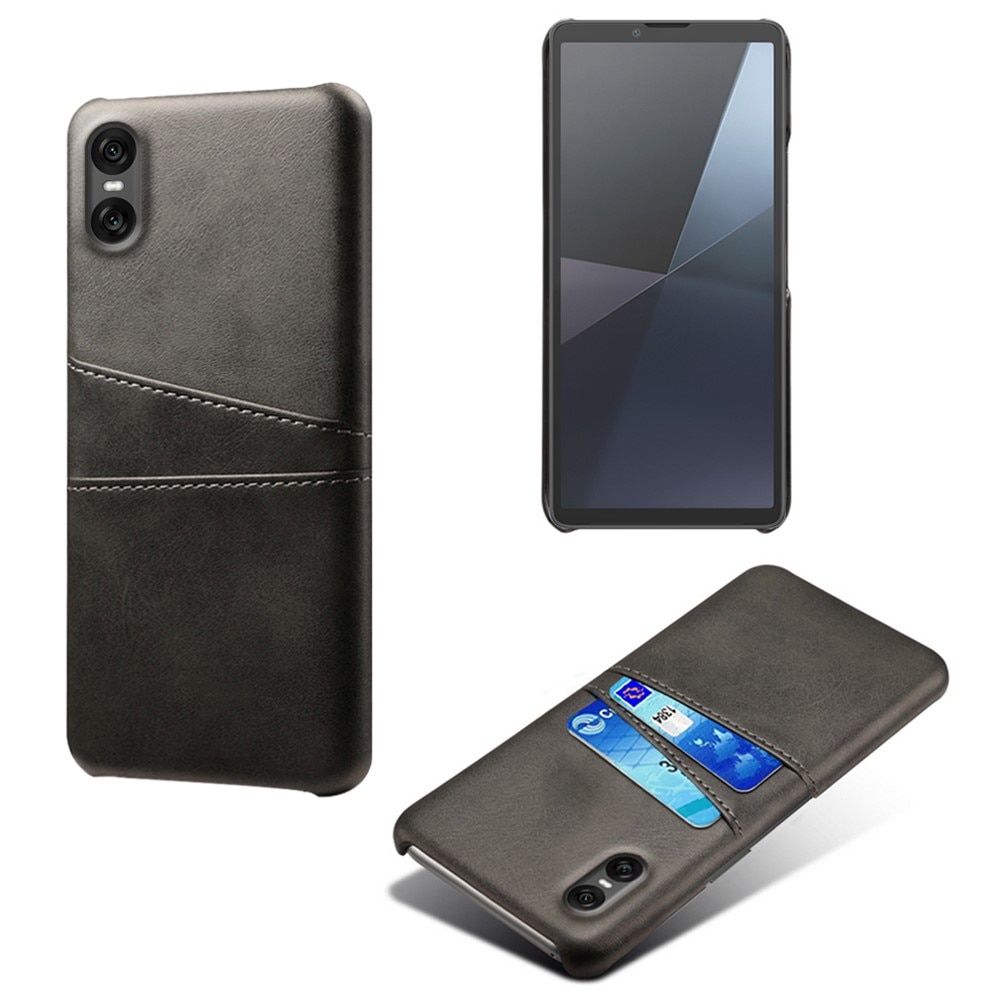 Sony Xperia 10 VII Card Slots Case Black