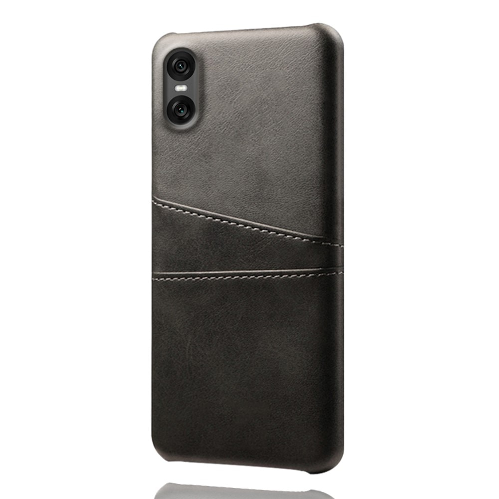 Sony Xperia 10 VII Card Slots Case Black