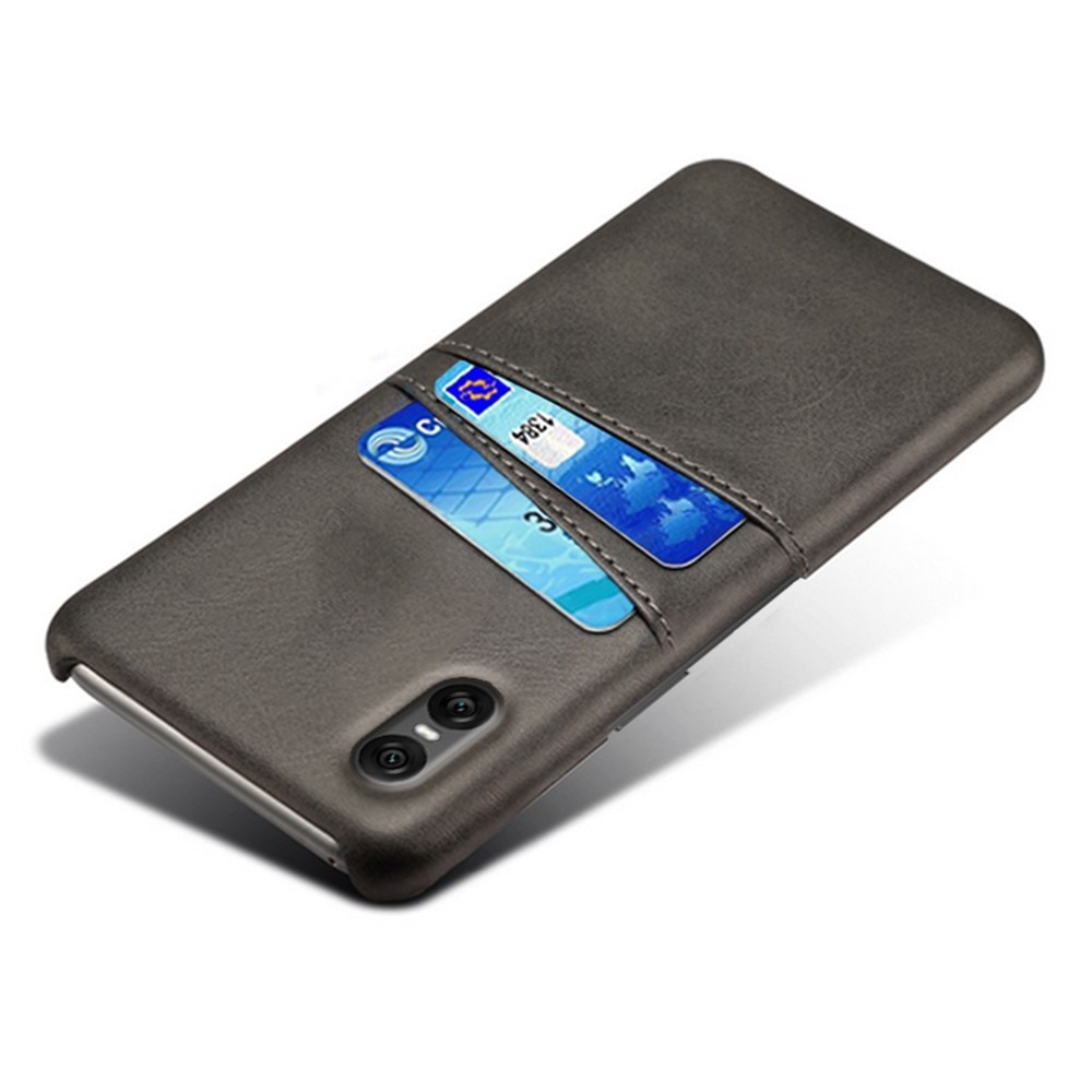 Sony Xperia 10 VII Card Slots Case Black