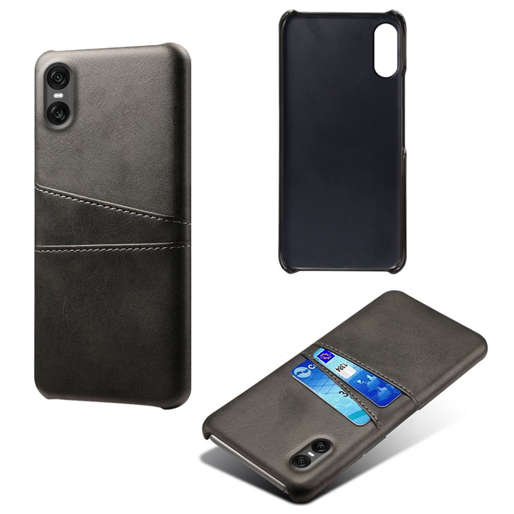 Sony Xperia 10 VII Card Slots Case Black