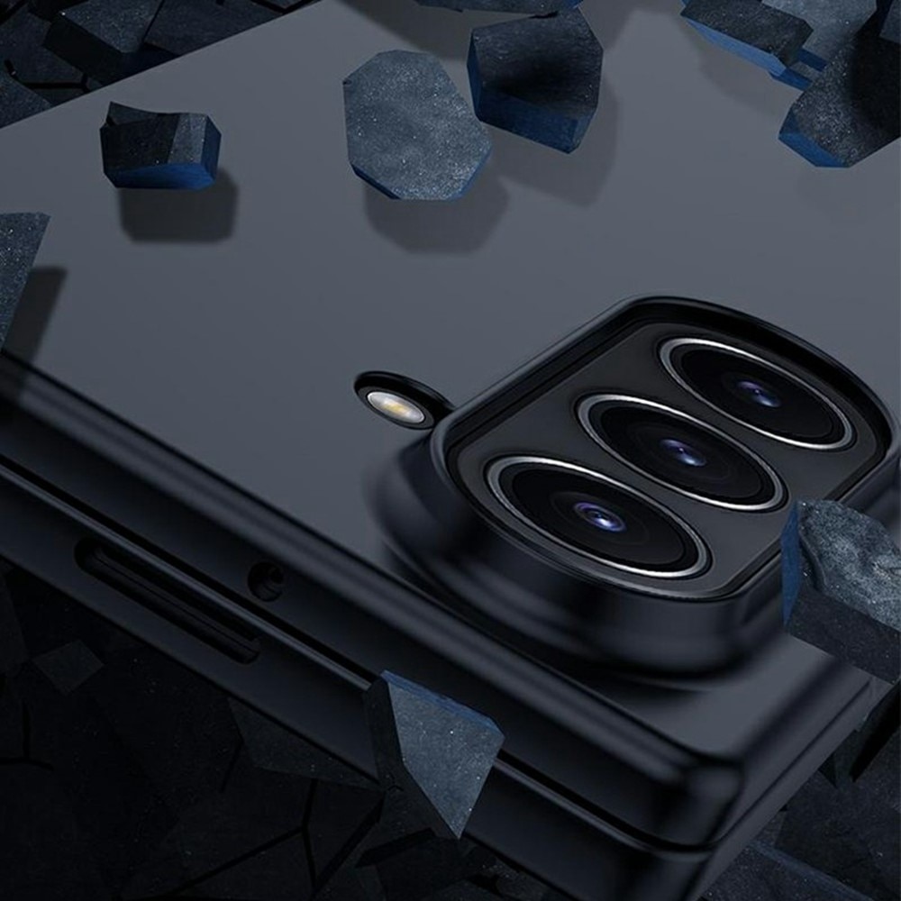Samsung Galaxy Z Flip 7 Rubberized Hard Case Black