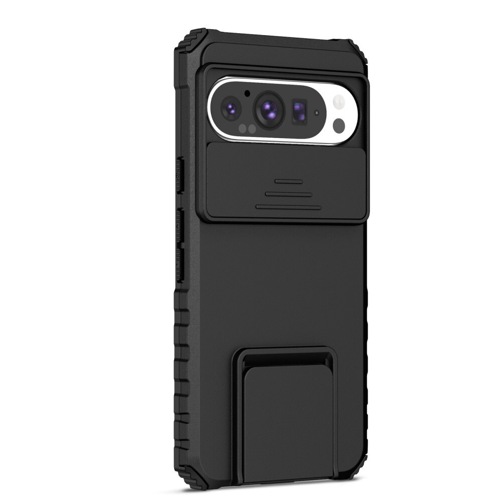 Google Pixel 9 Kickstand Case w. Camera Protector Black