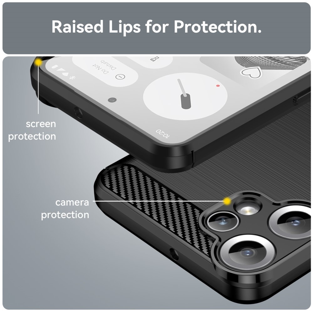 Nothing CMF Phone 2 Pro Brushed TPU Case Black