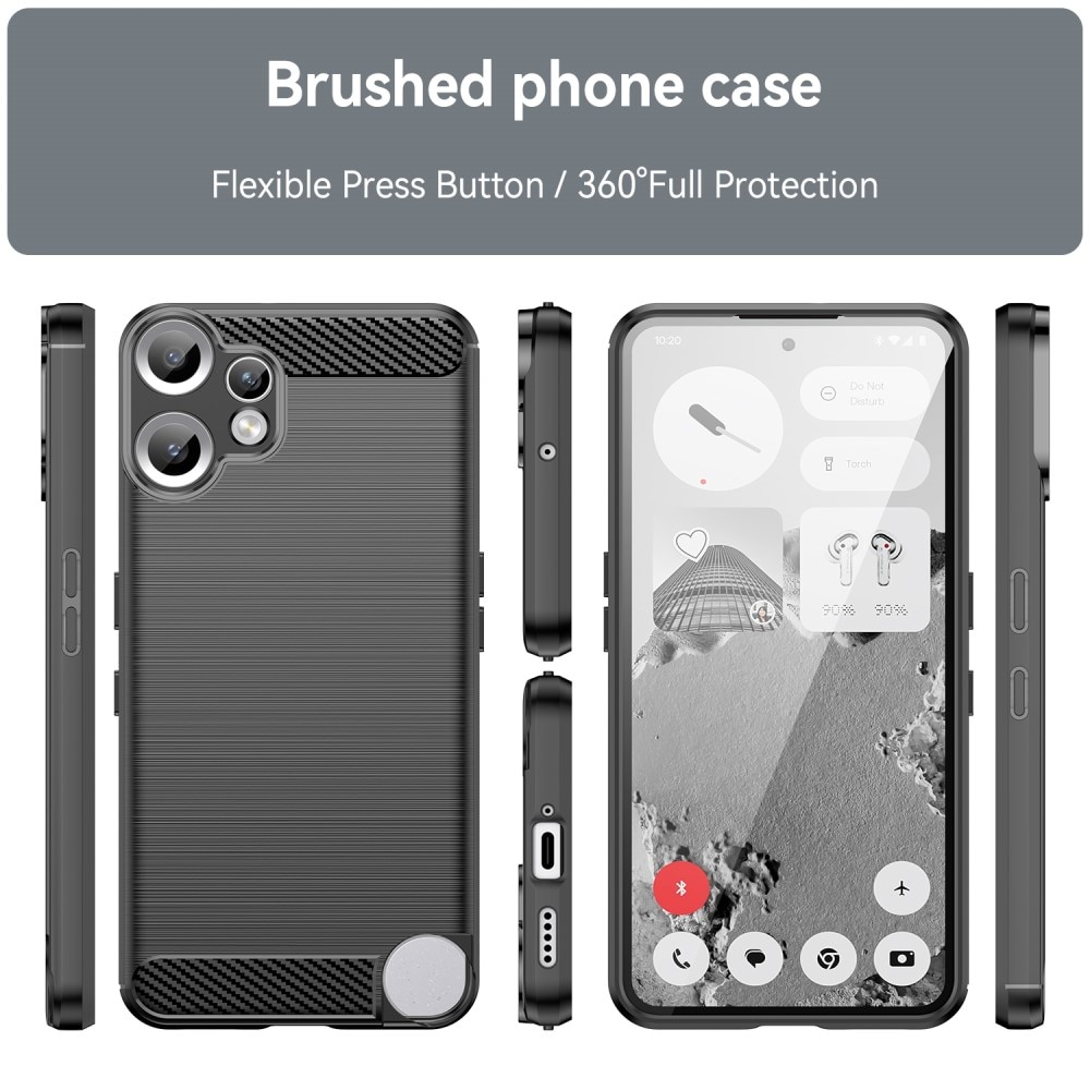 Nothing CMF Phone 2 Pro Brushed TPU Case Black