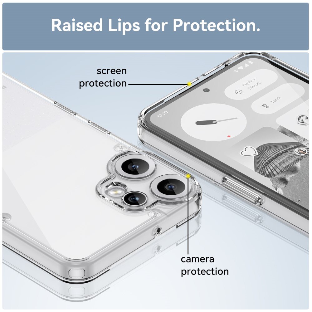 Nothing CMF Phone 2 Pro Hybrid Case Transparent