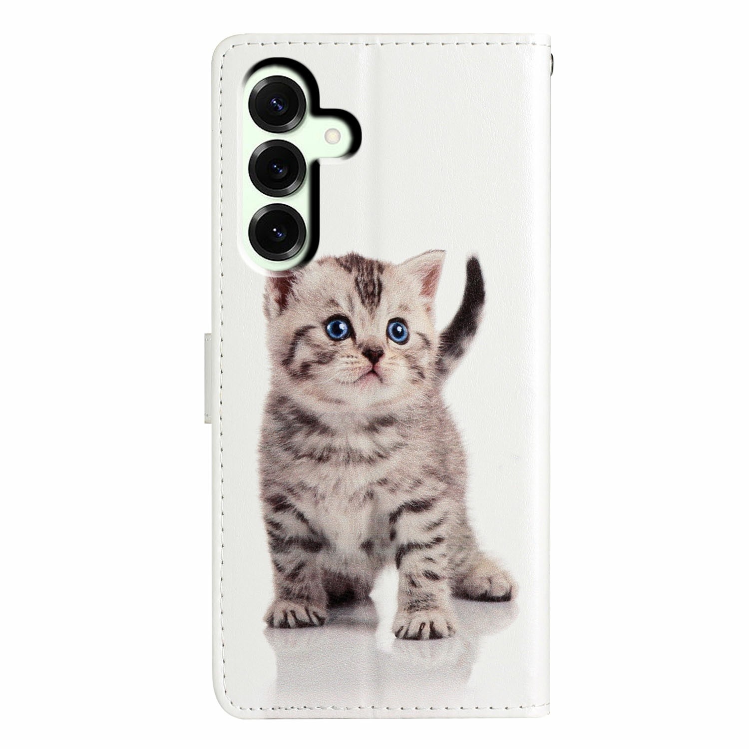 Samsung Galaxy A17 Wallet Book Cover Kitten