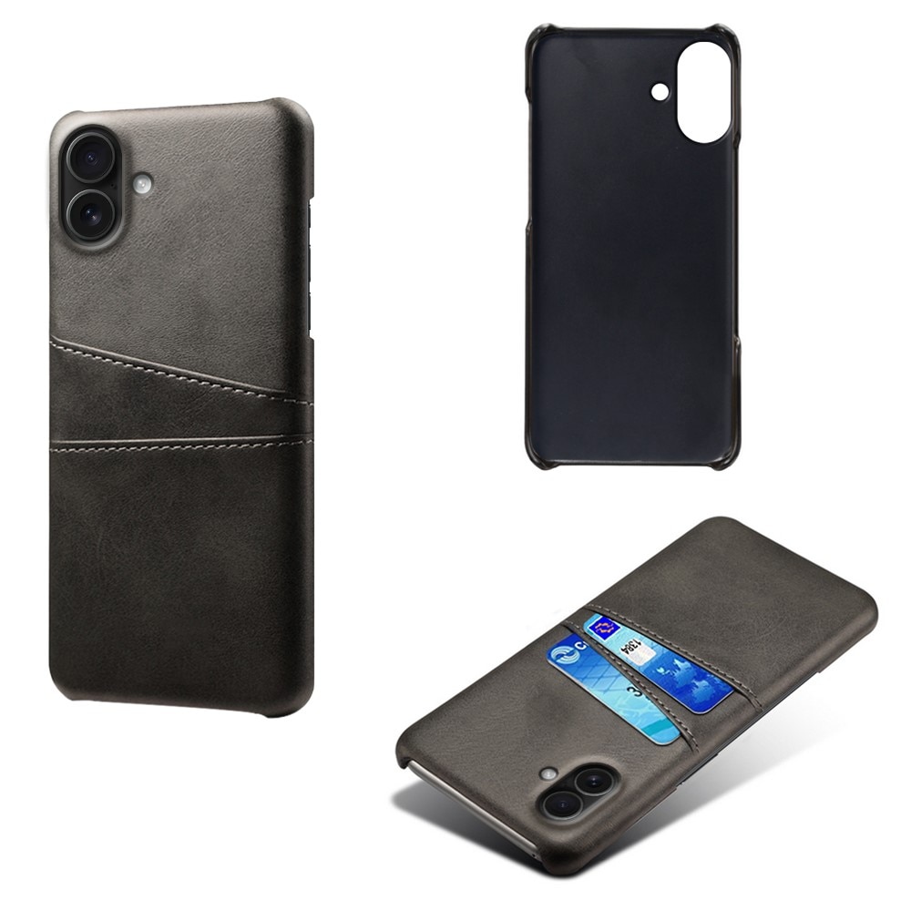 iPhone 17 Card Slots Case Black