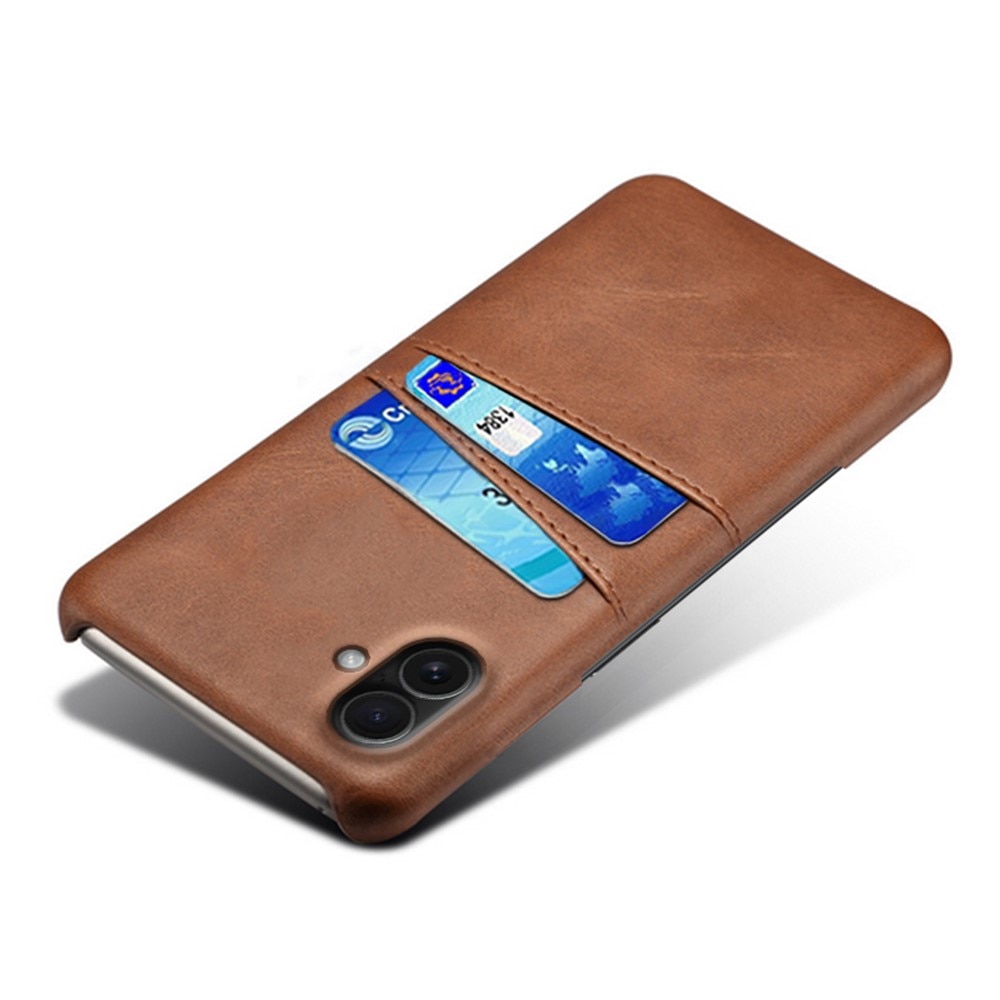 iPhone 17 Card Slots Case Brown