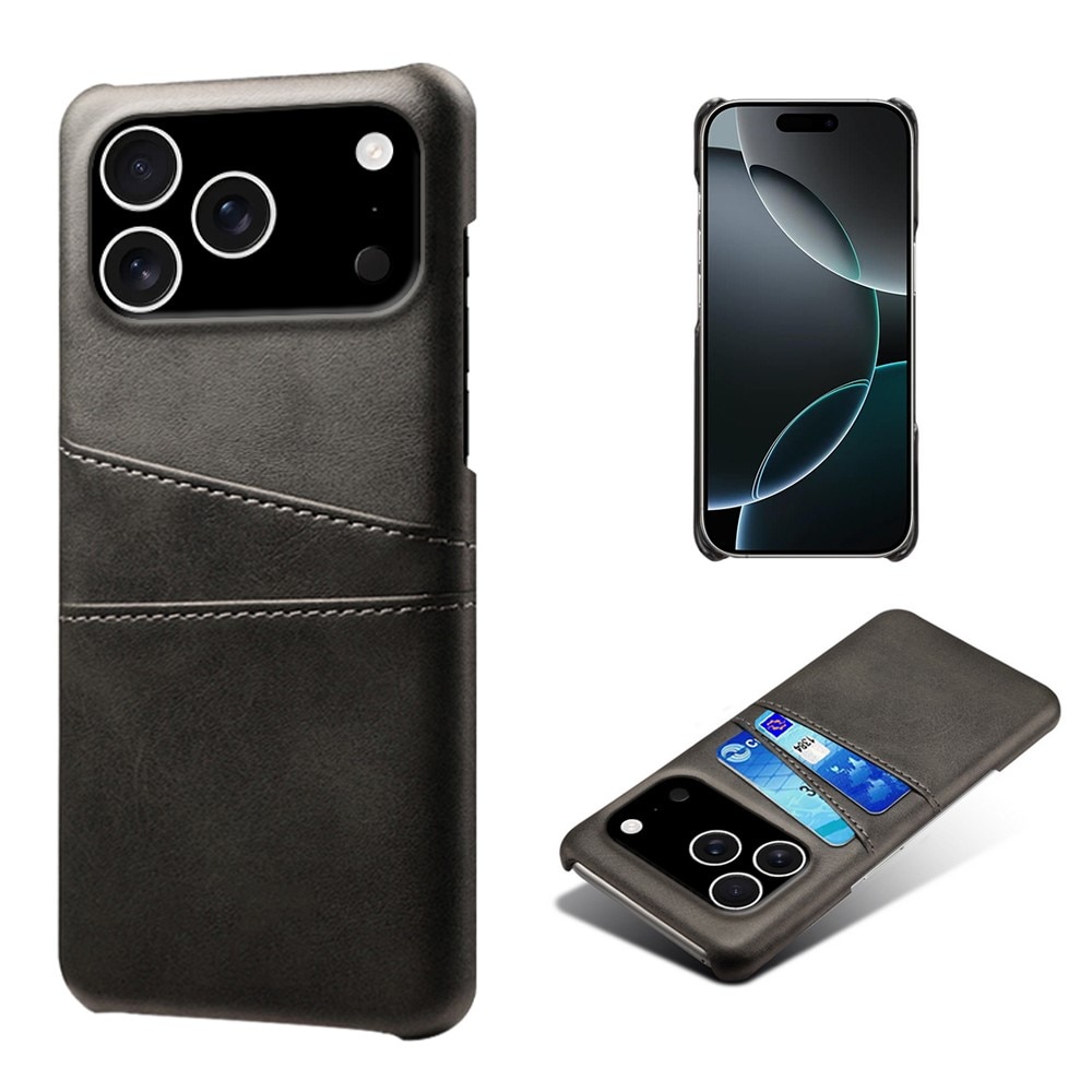 iPhone 17 Pro Card Slots Case Black