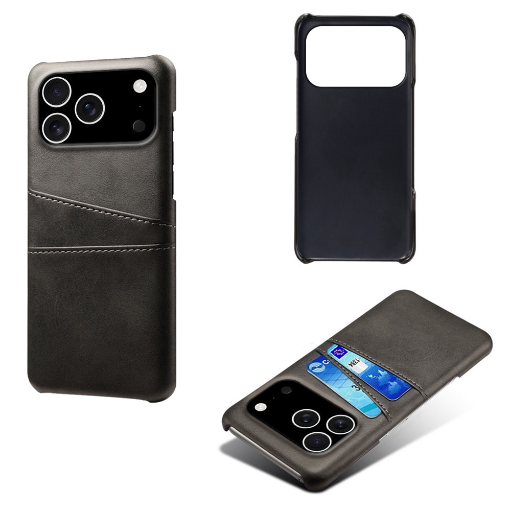 iPhone 17 Pro Card Slots Case Black