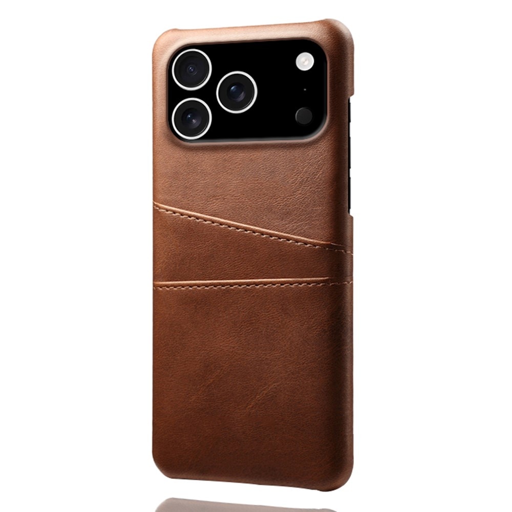 iPhone 17 Pro Card Slots Case Brown