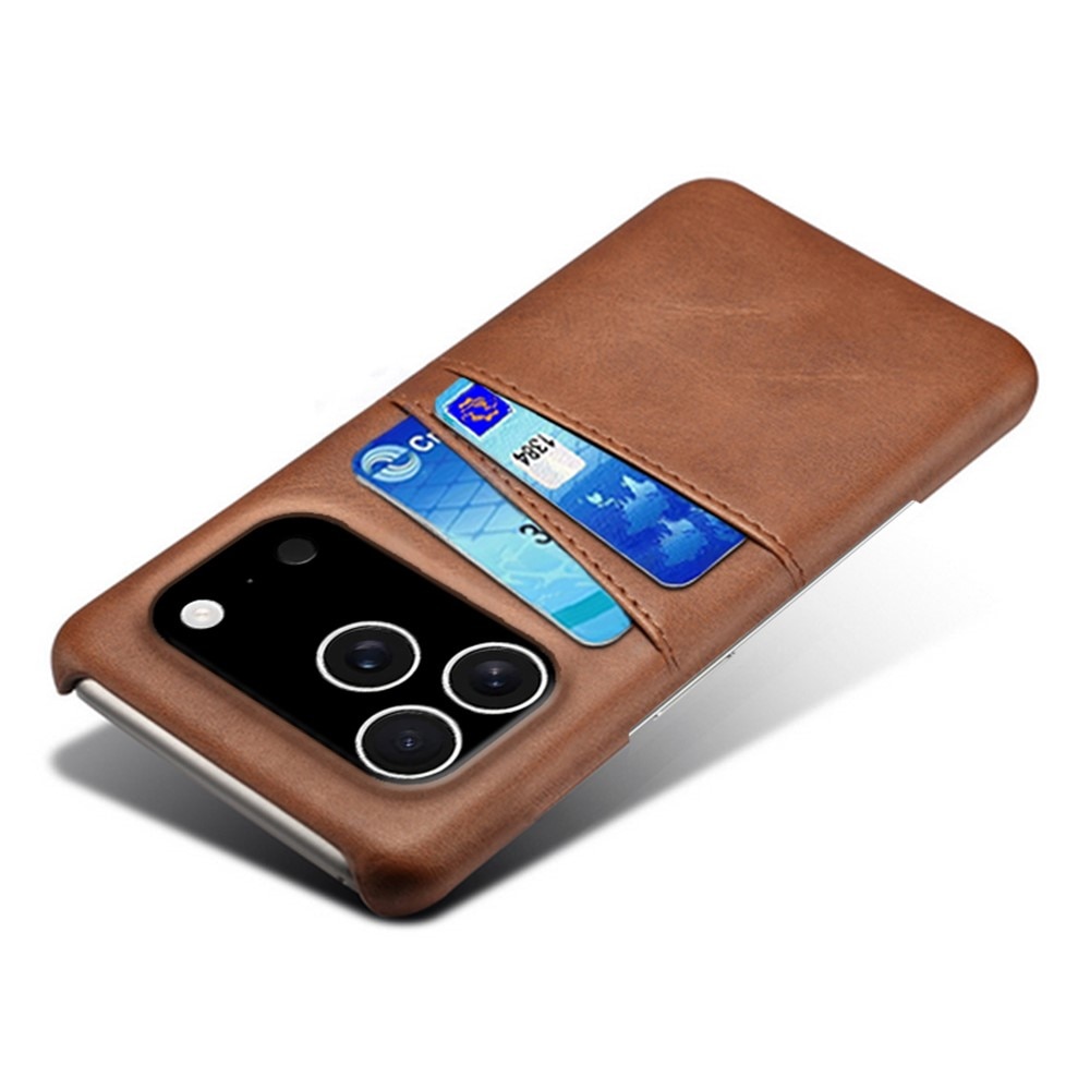 iPhone 17 Pro Card Slots Case Brown