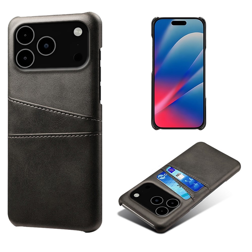iPhone 17 Pro Max Card Slots Case Black