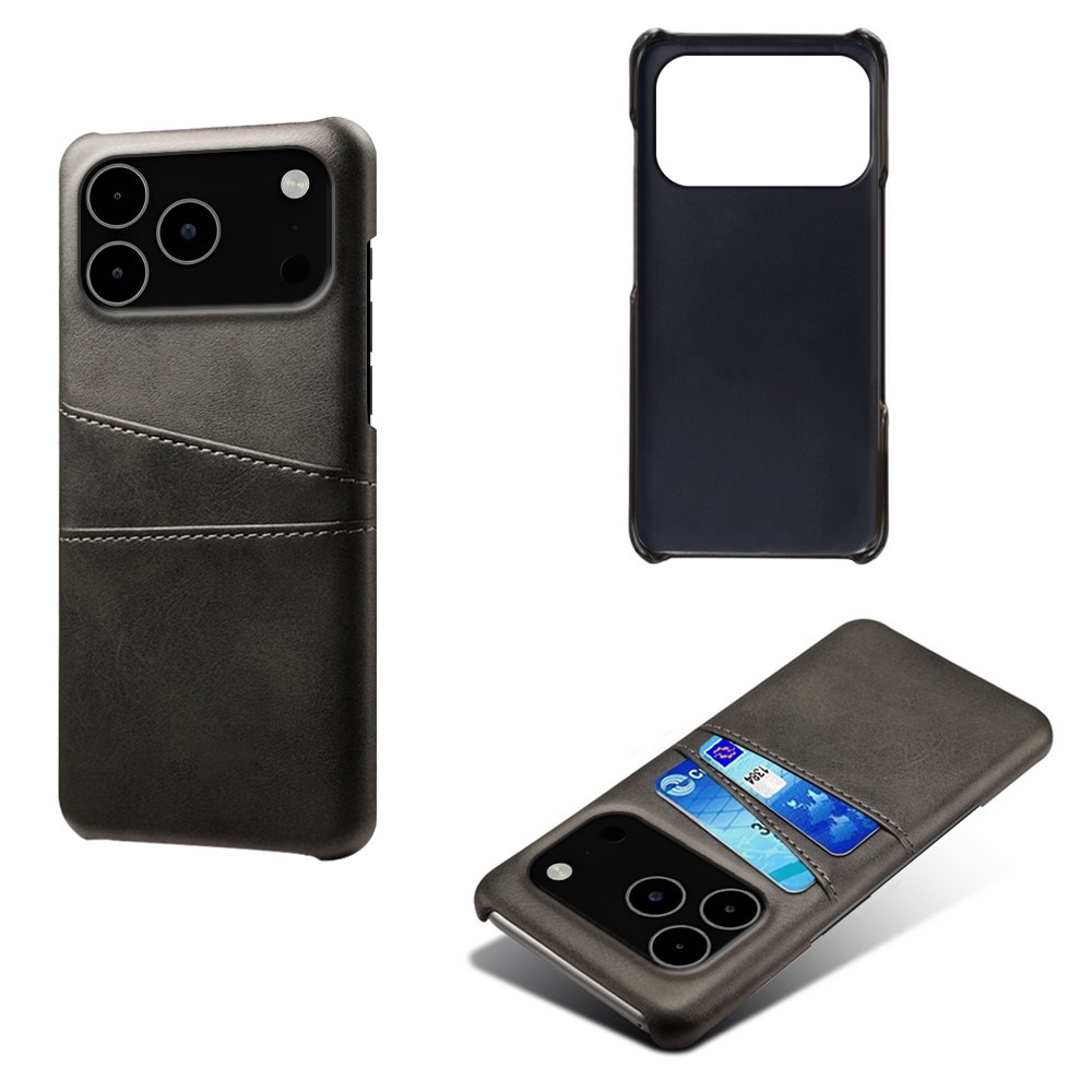iPhone 17 Pro Max Card Slots Case Black
