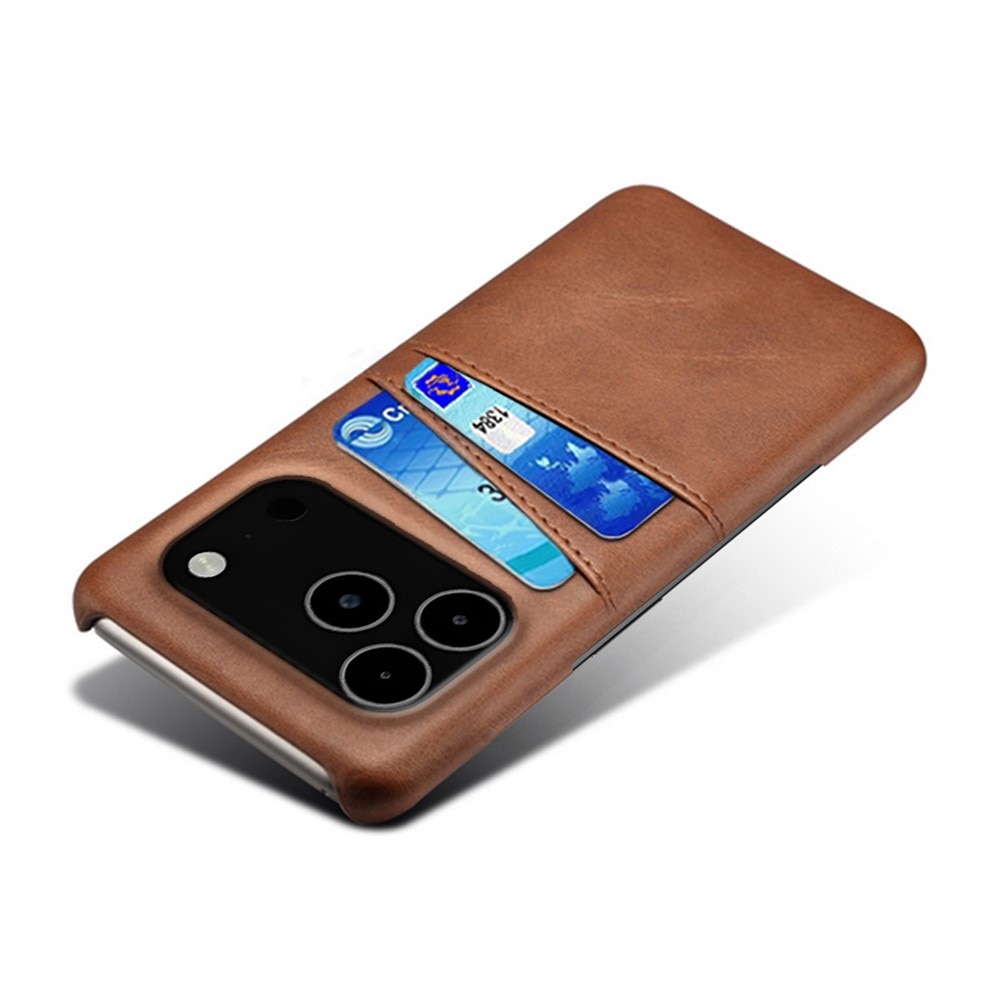 iPhone 17 Pro Max Card Slots Case Brown