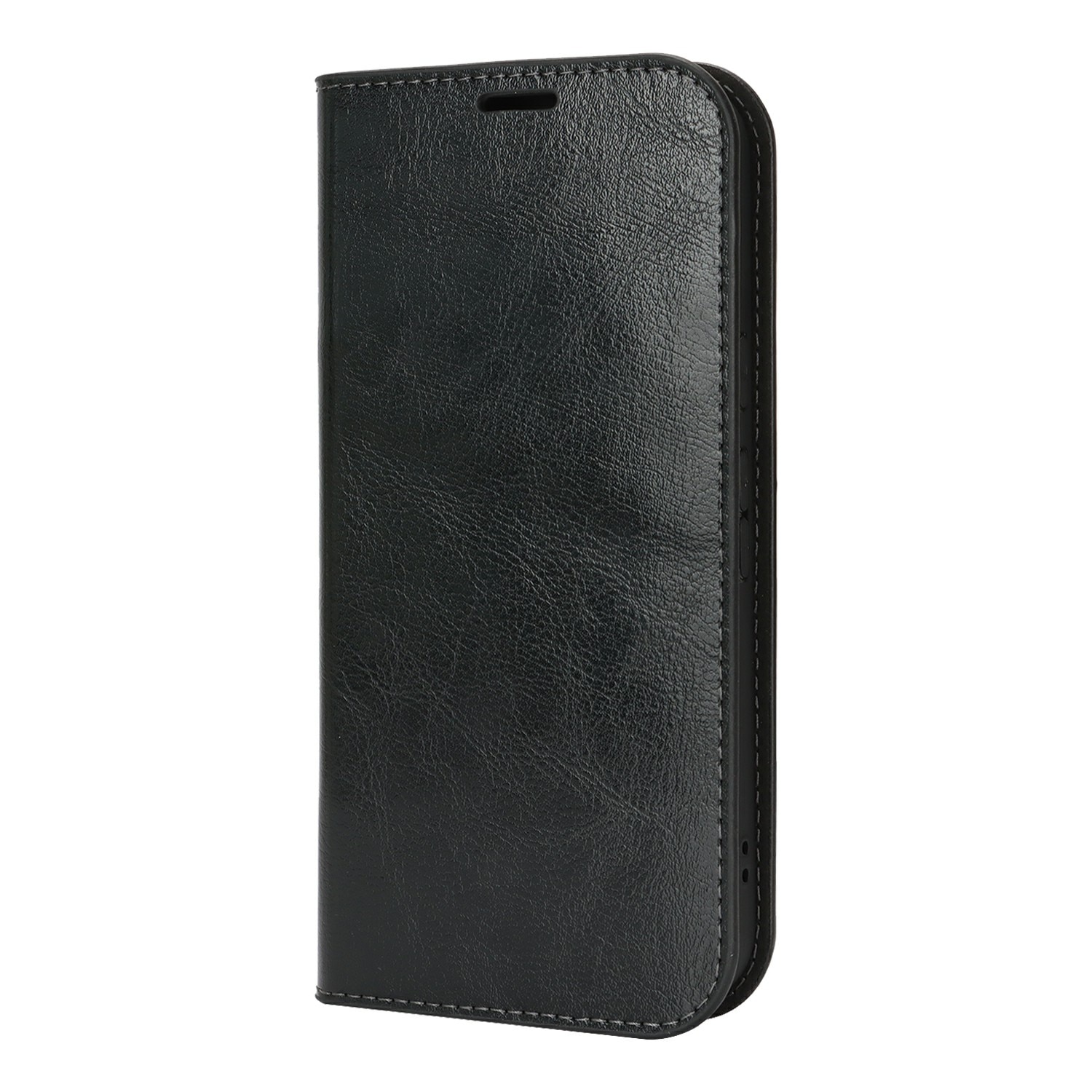 Google Pixel 10 Pro Genuine Leather Wallet Case Black