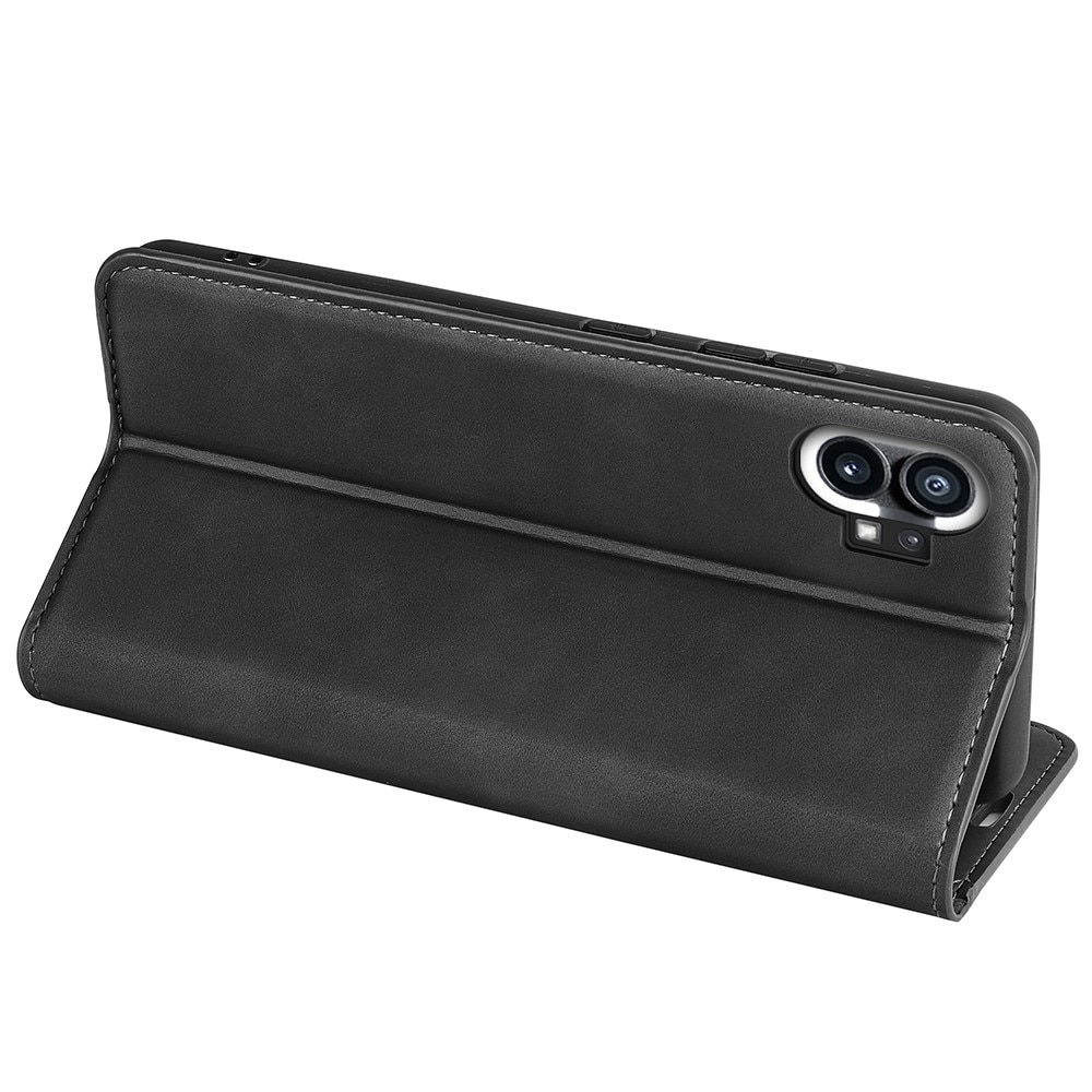 Nothing Phone 1 Slim Wallet Case Black