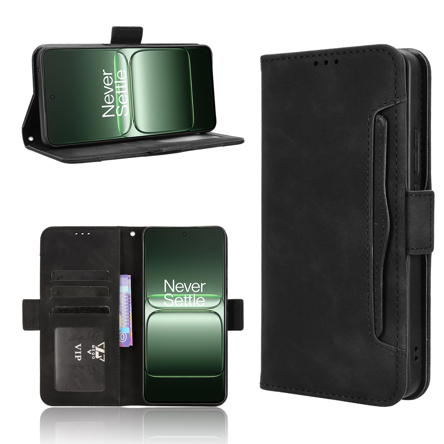  OnePlus Nord CE5 Multi Wallet Case Black