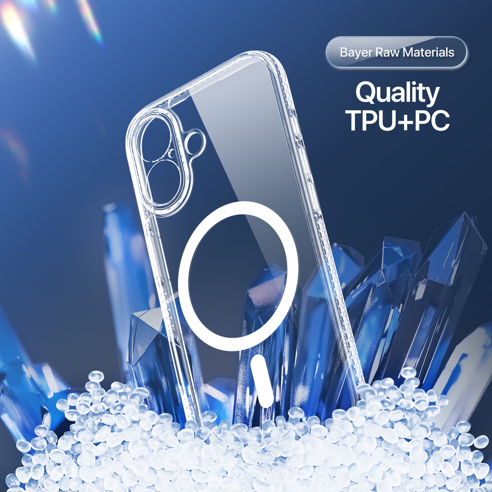 iPhone 17 Clin Series MagSafe Transparent