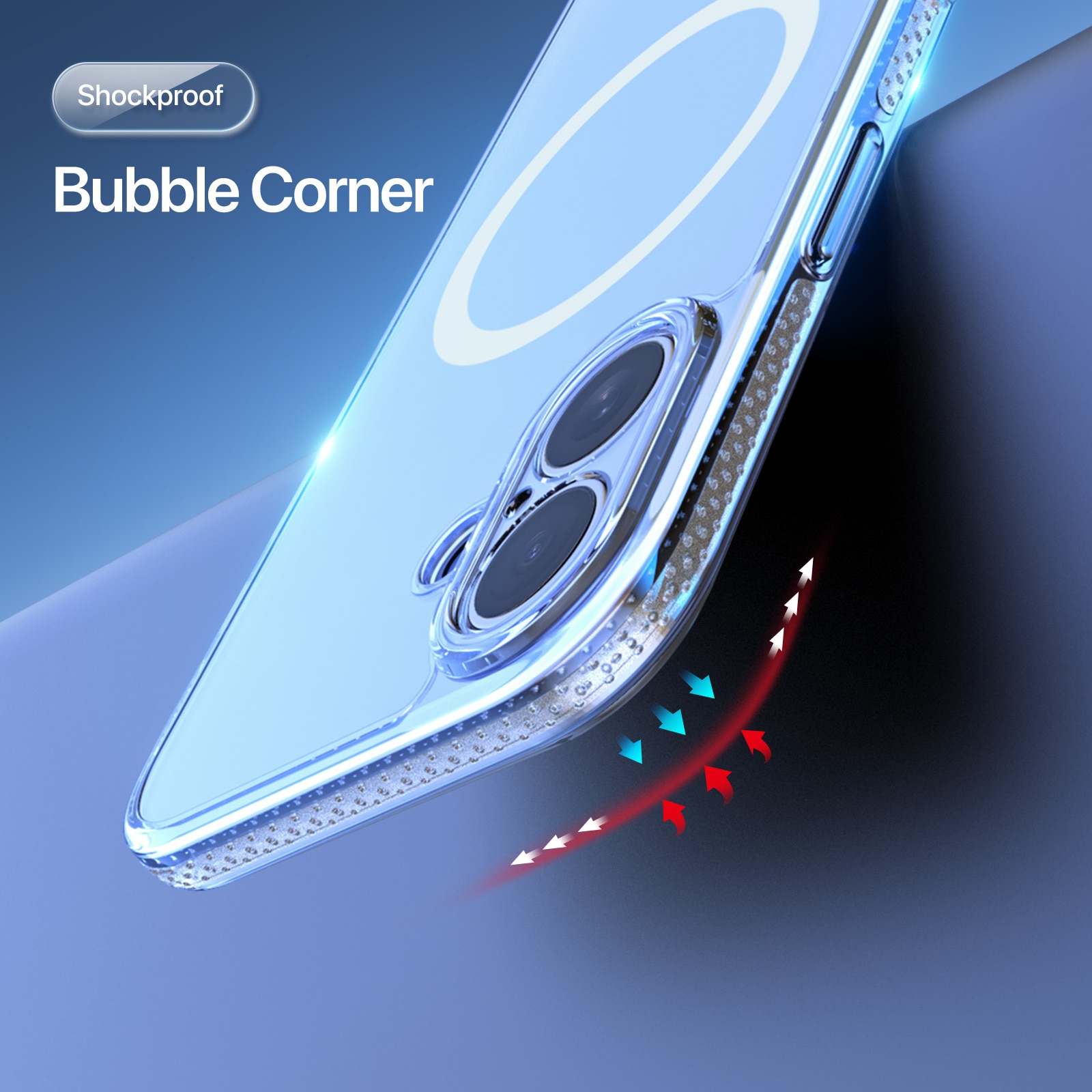 iPhone 17 Clin Series MagSafe Transparent