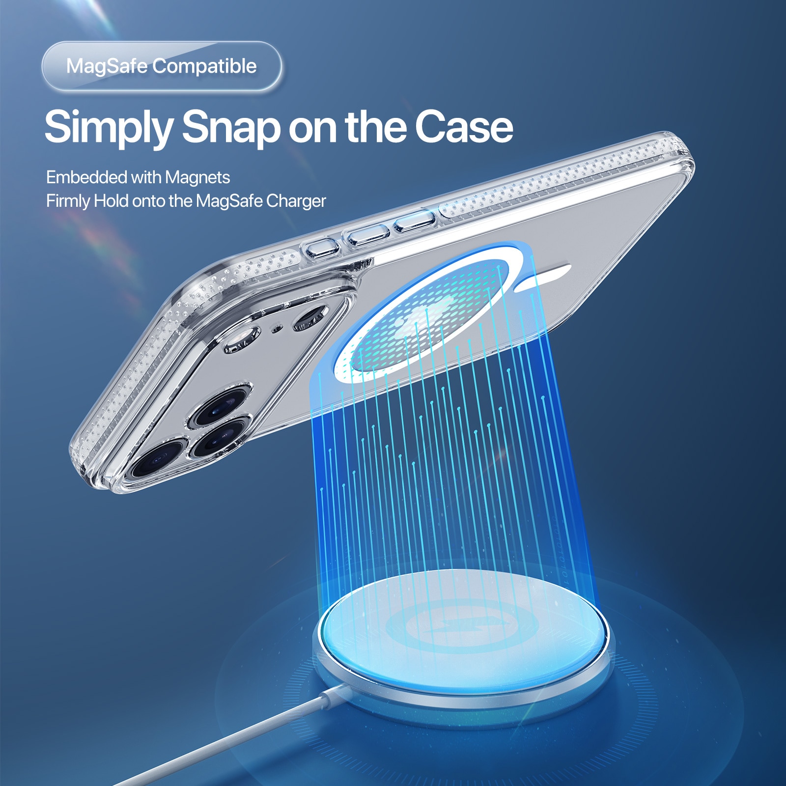 iPhone 17 Pro Clin Series MagSafe Transparent