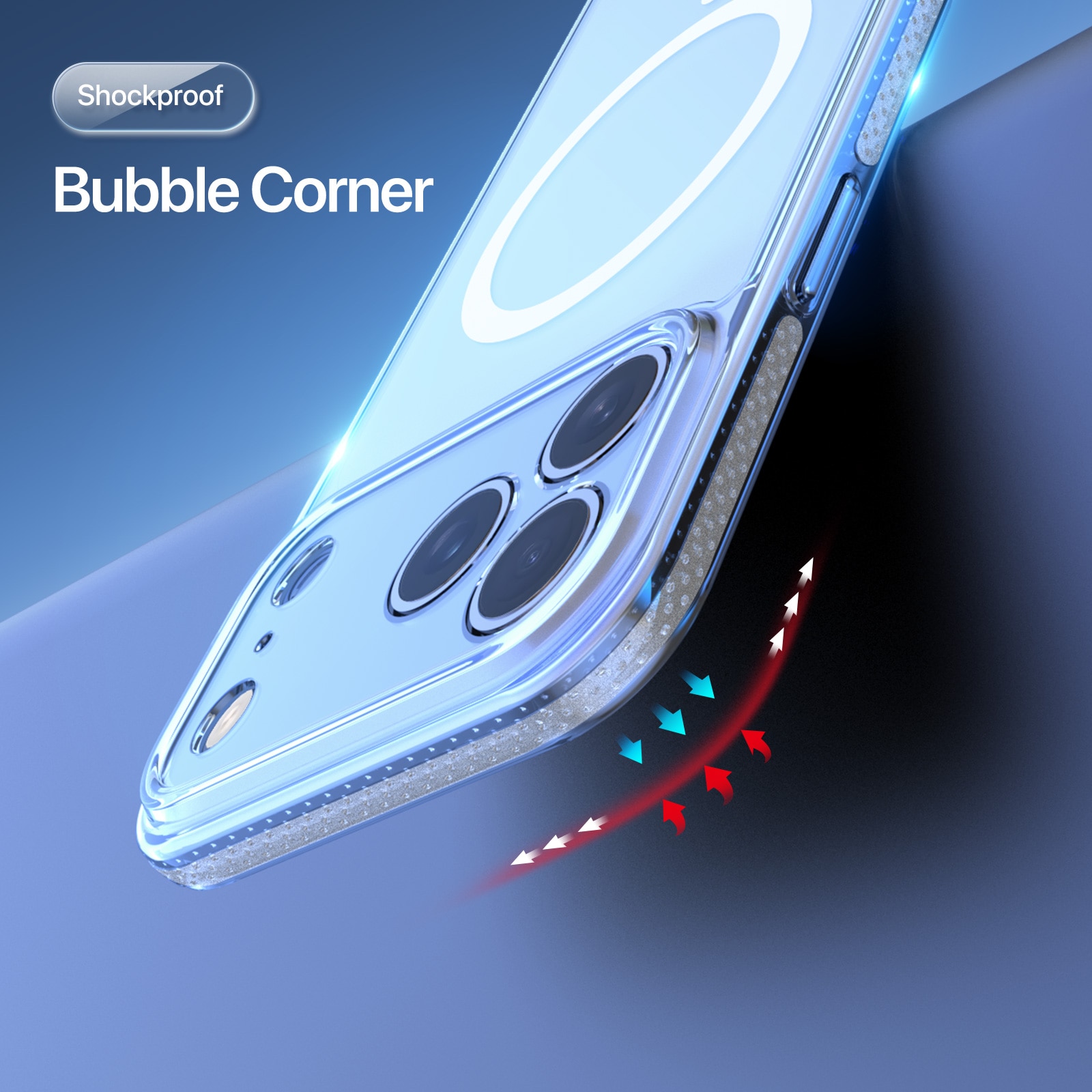 iPhone 17 Pro Max Clin Series MagSafe Transparent