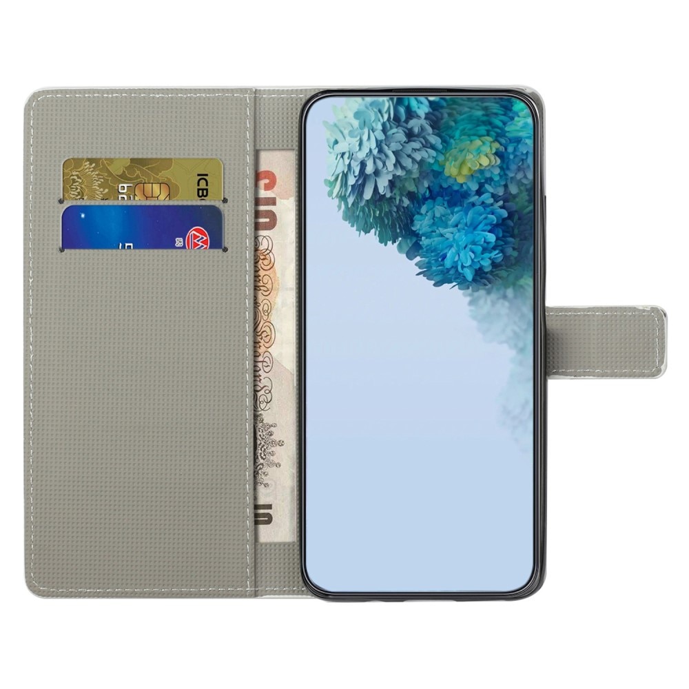Samsung Galaxy A14 Wallet Case Flowers