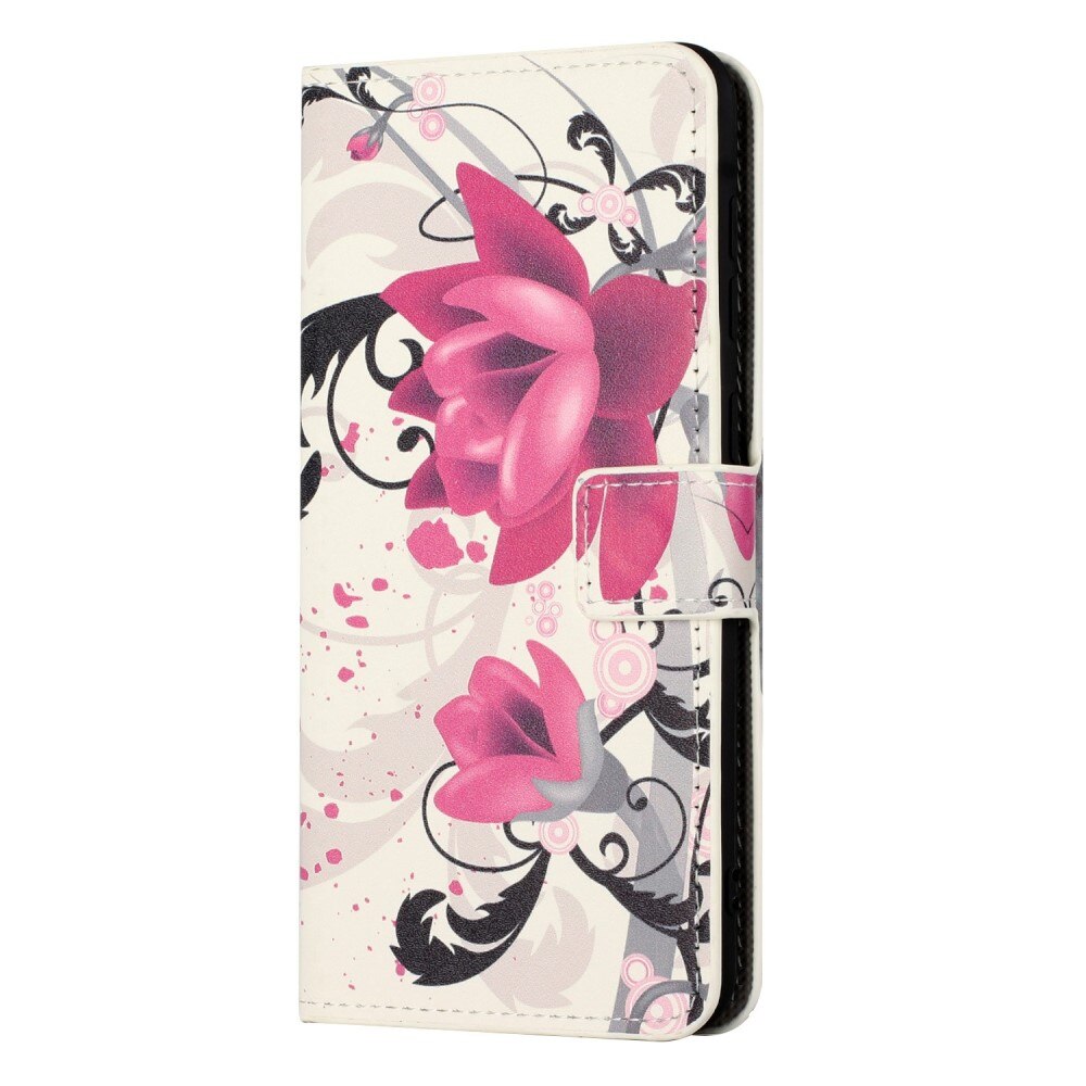 Samsung Galaxy A14 Wallet Case Flowers