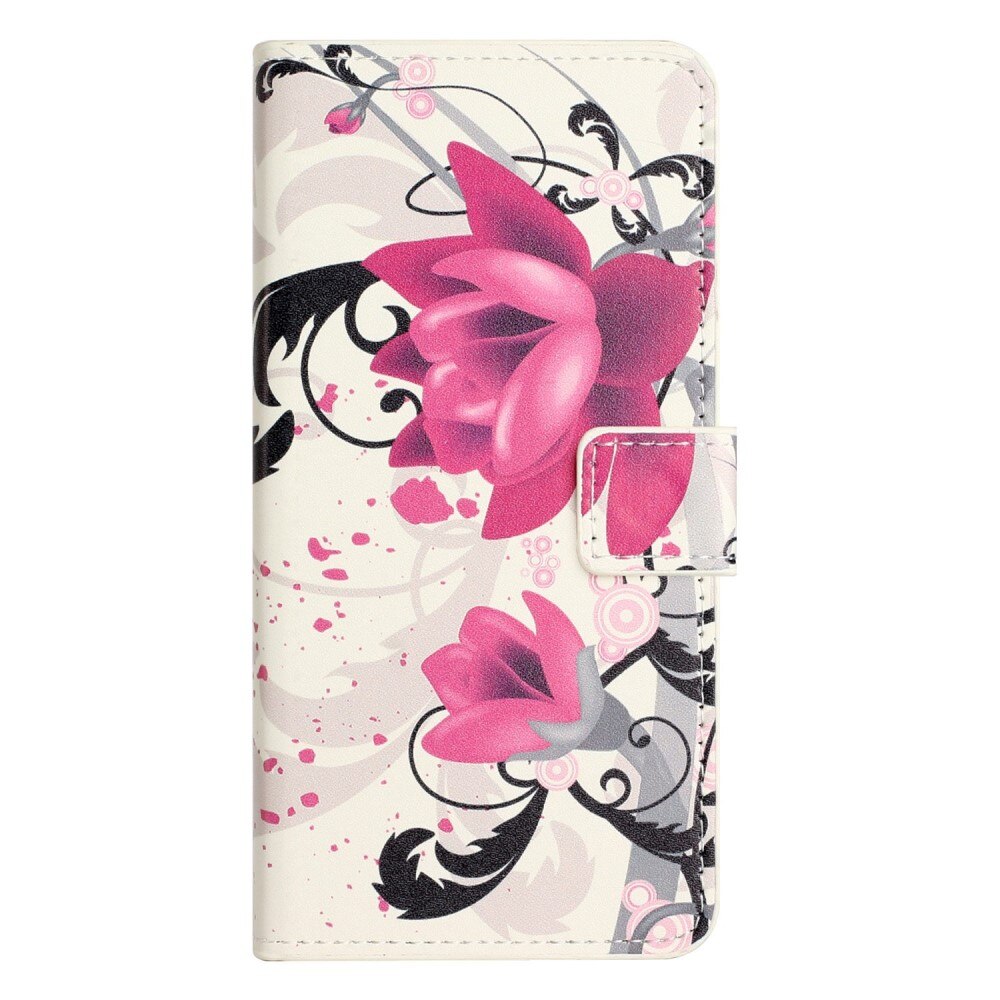 Samsung Galaxy A14 Wallet Case Flowers