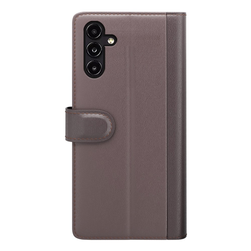 Samsung Galaxy A14 Genuine Leather Wallet Case Brown