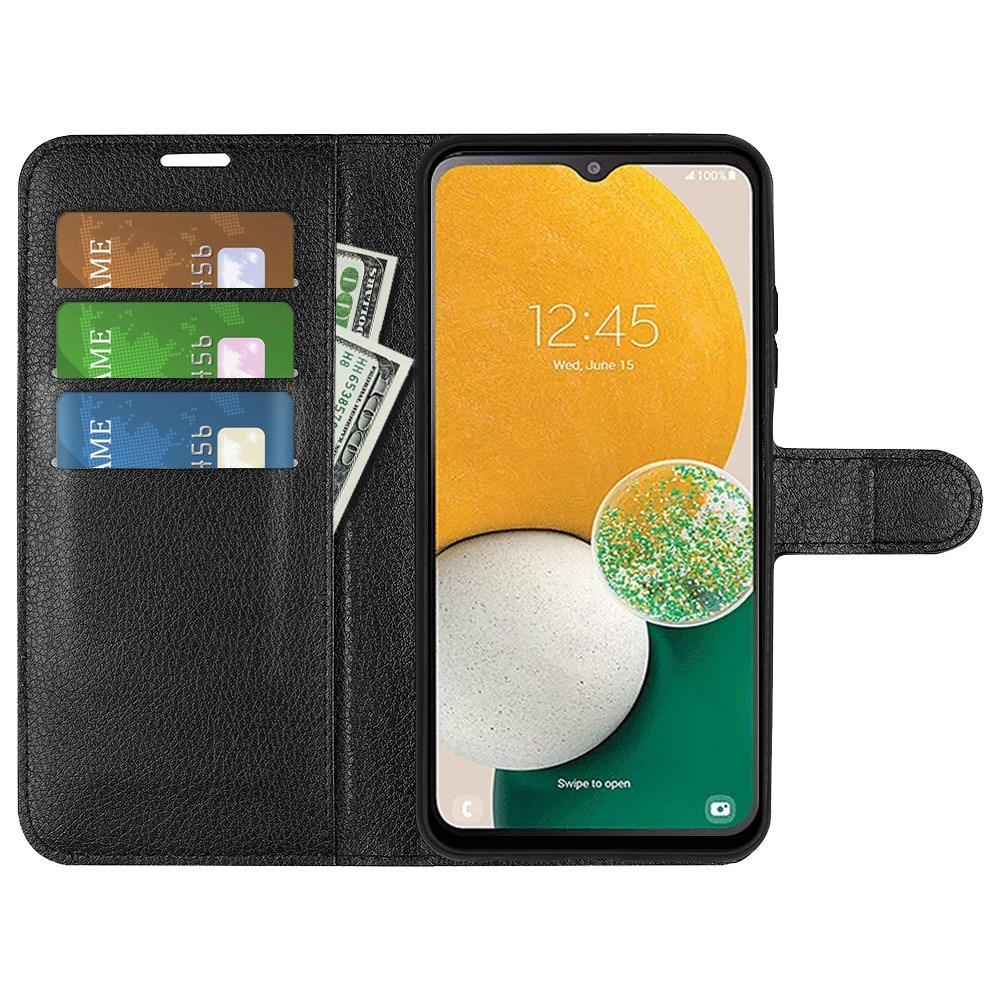 Samsung Galaxy A14 Wallet Book Cover Black