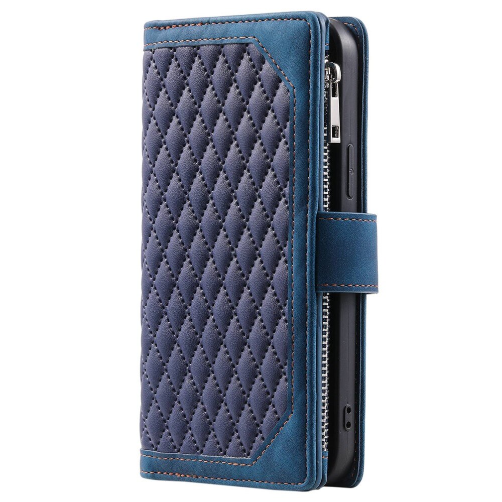 Samsung Galaxy Z Fold 4 Wallet/Purse Quilted Blue