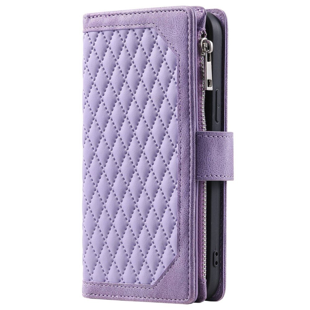 Samsung Galaxy Z Fold 4 Wallet/Purse Quilted Purple