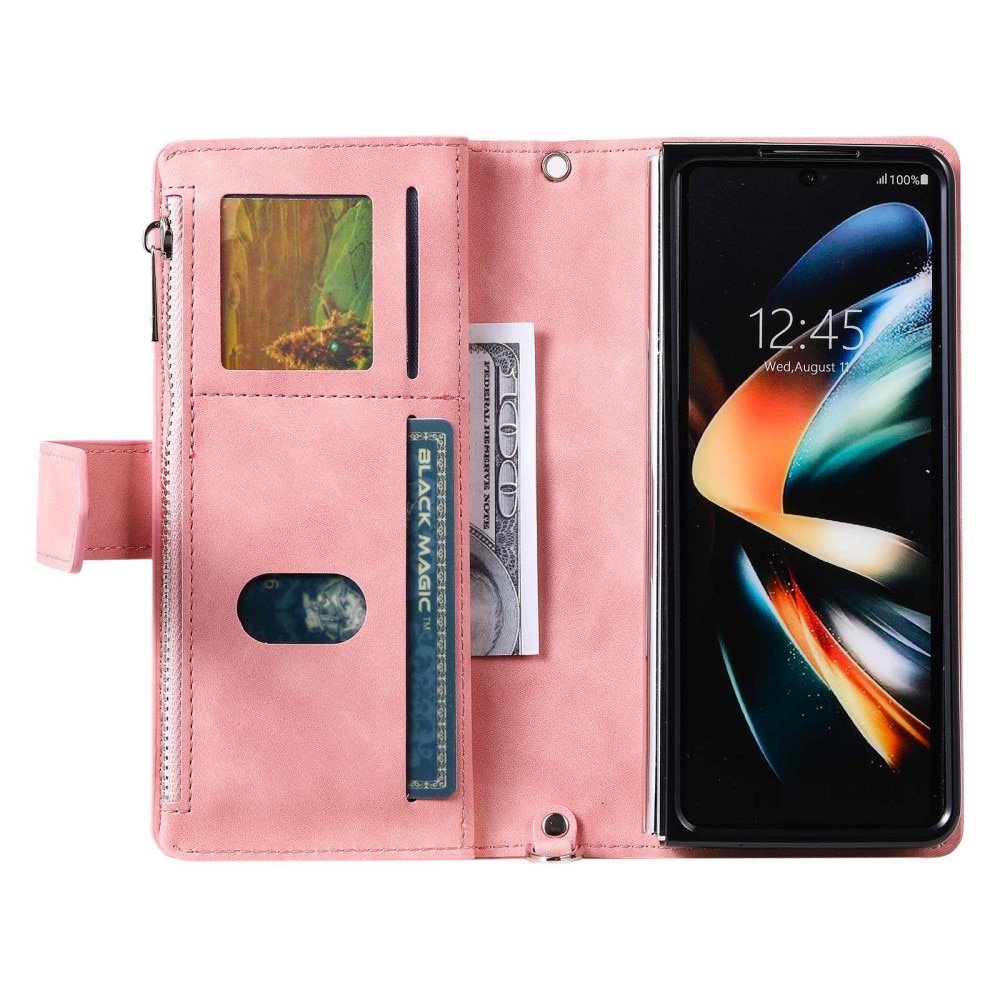 Samsung Galaxy Z Fold 4 Wallet/Purse Quilted Pink