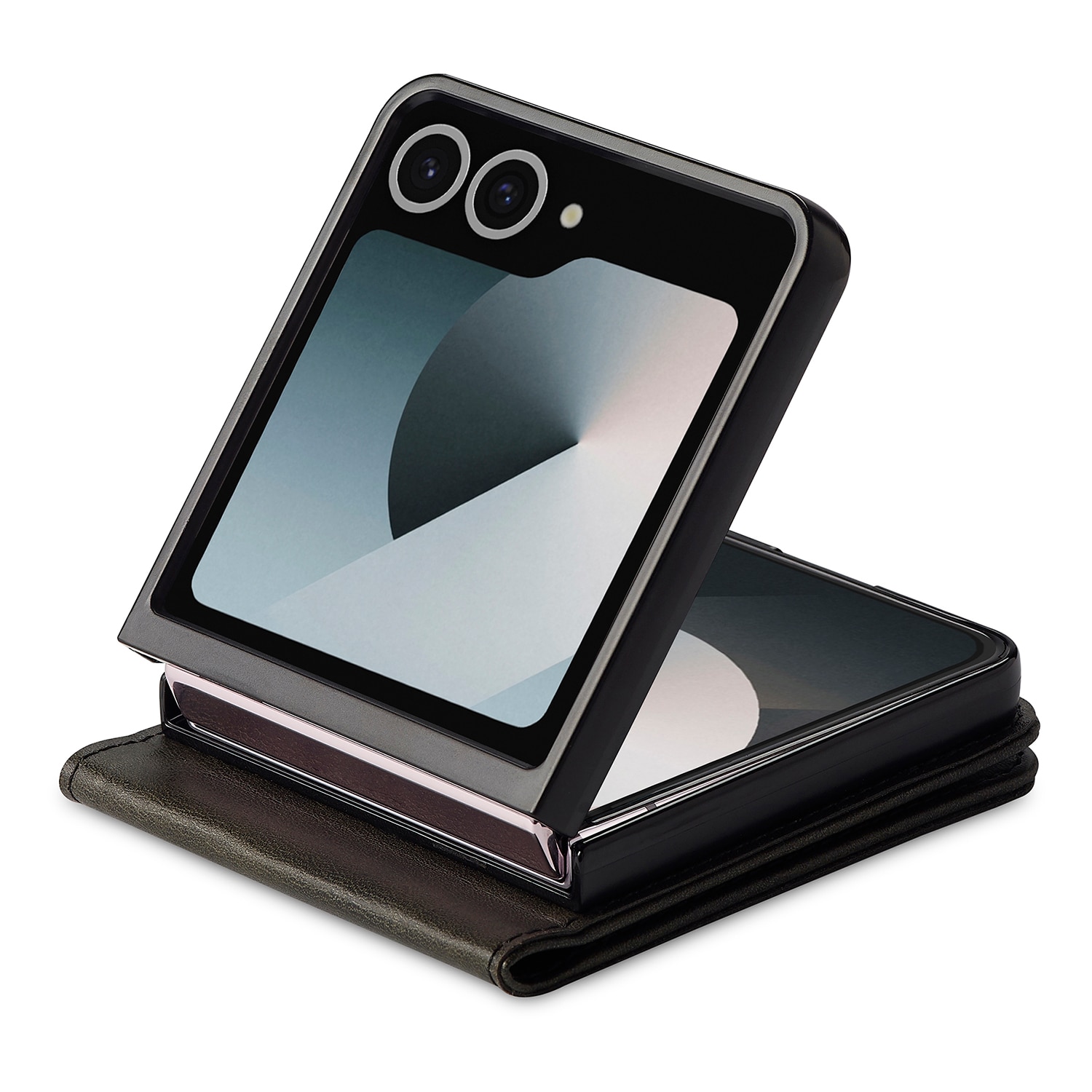 Samsung Galaxy Z Flip 7 Wallet Case Black