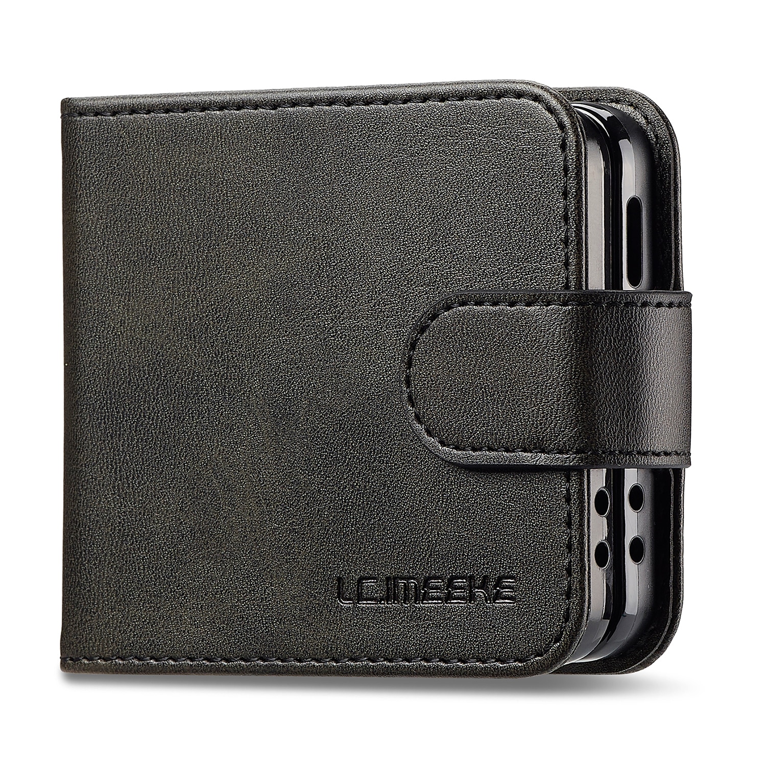Samsung Galaxy Z Flip 7 Wallet Case Black