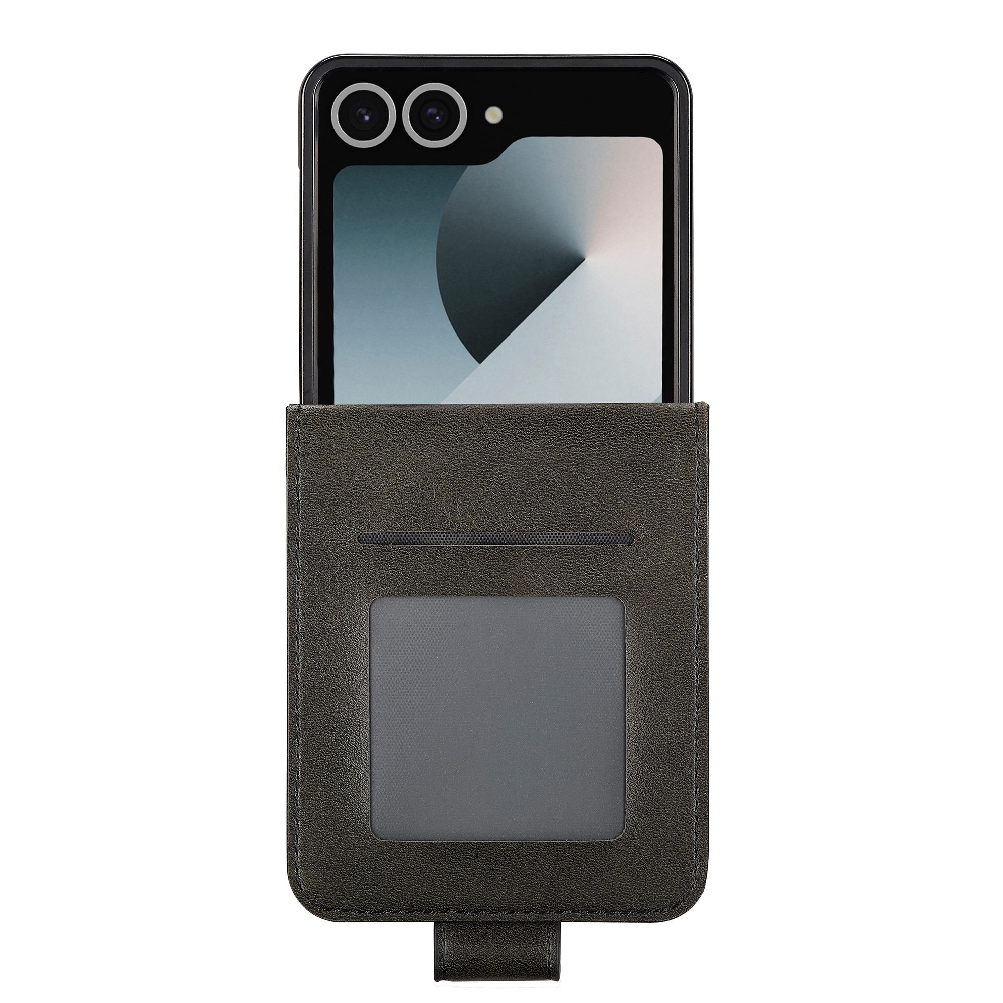 Samsung Galaxy Z Flip 7 Wallet Case Black