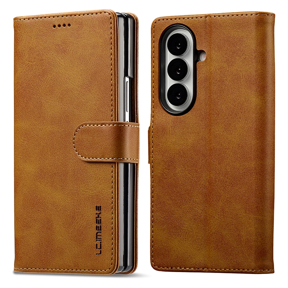 Samsung Galaxy Z Fold 7 Wallet Case Cognac