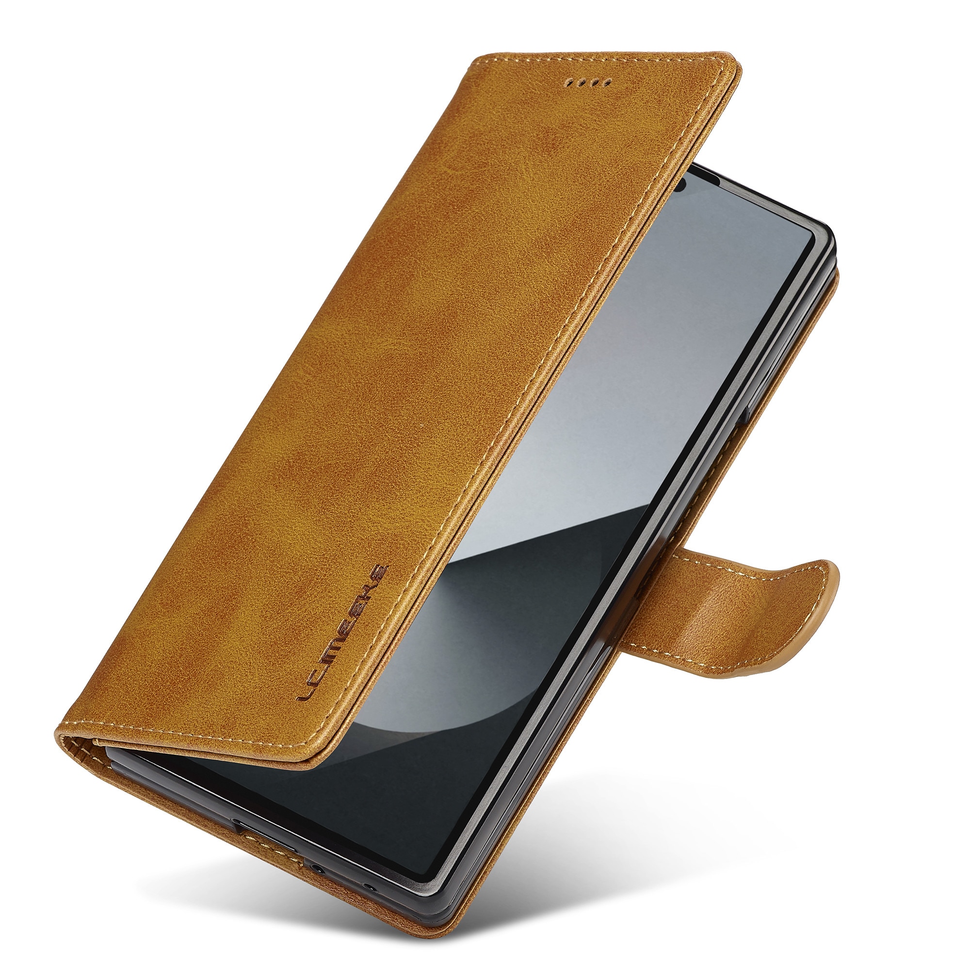 Samsung Galaxy Z Fold 7 Wallet Case Cognac
