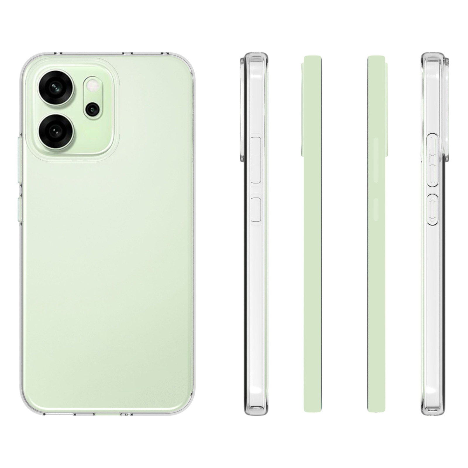 Oppo Reno 14 F TPU Case Transparent