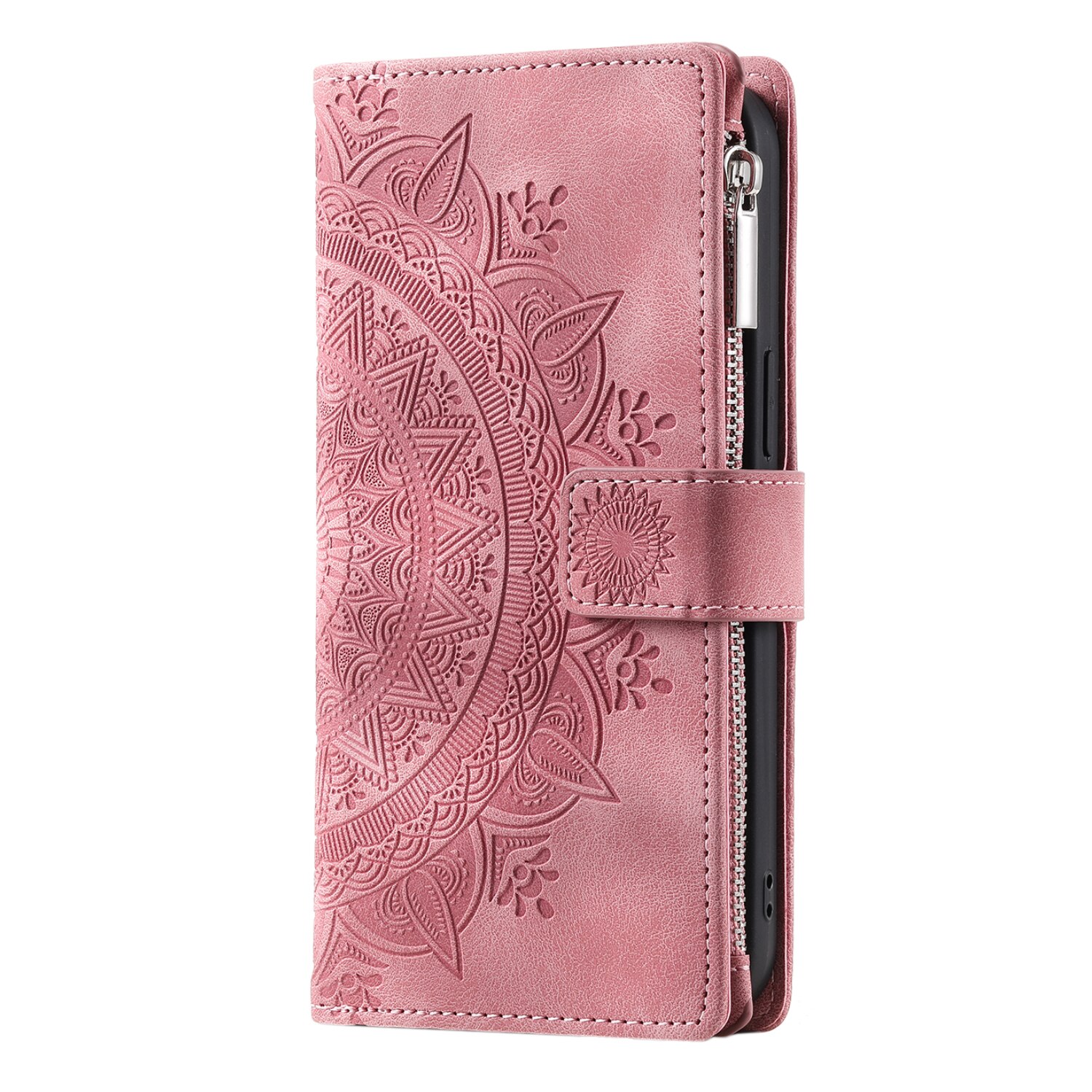 Samsung Galaxy S25 FE Wallet/Purse Mandala Pink