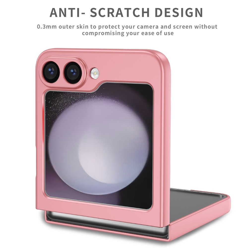 Samsung Galaxy Z Flip 7 Magnetic Case with ring holder Pink