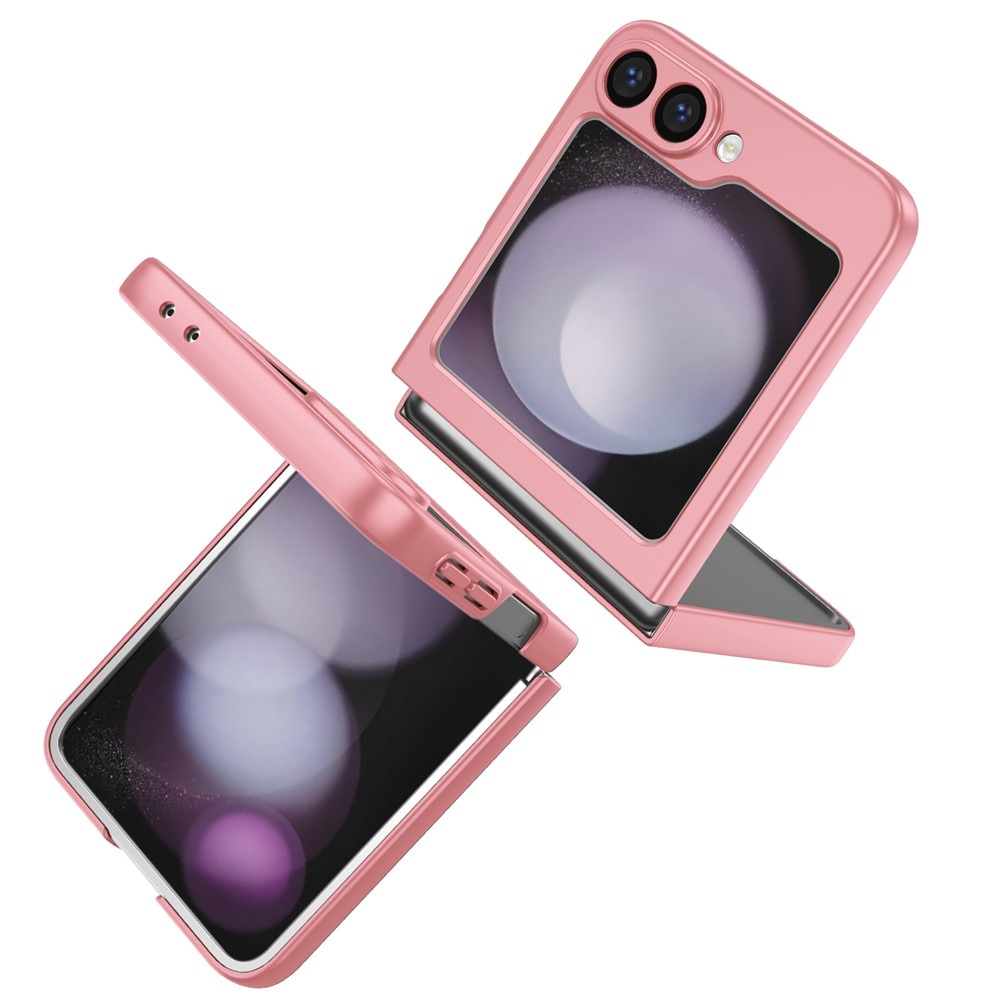 Samsung Galaxy Z Flip 7 Magnetic Case with ring holder Pink