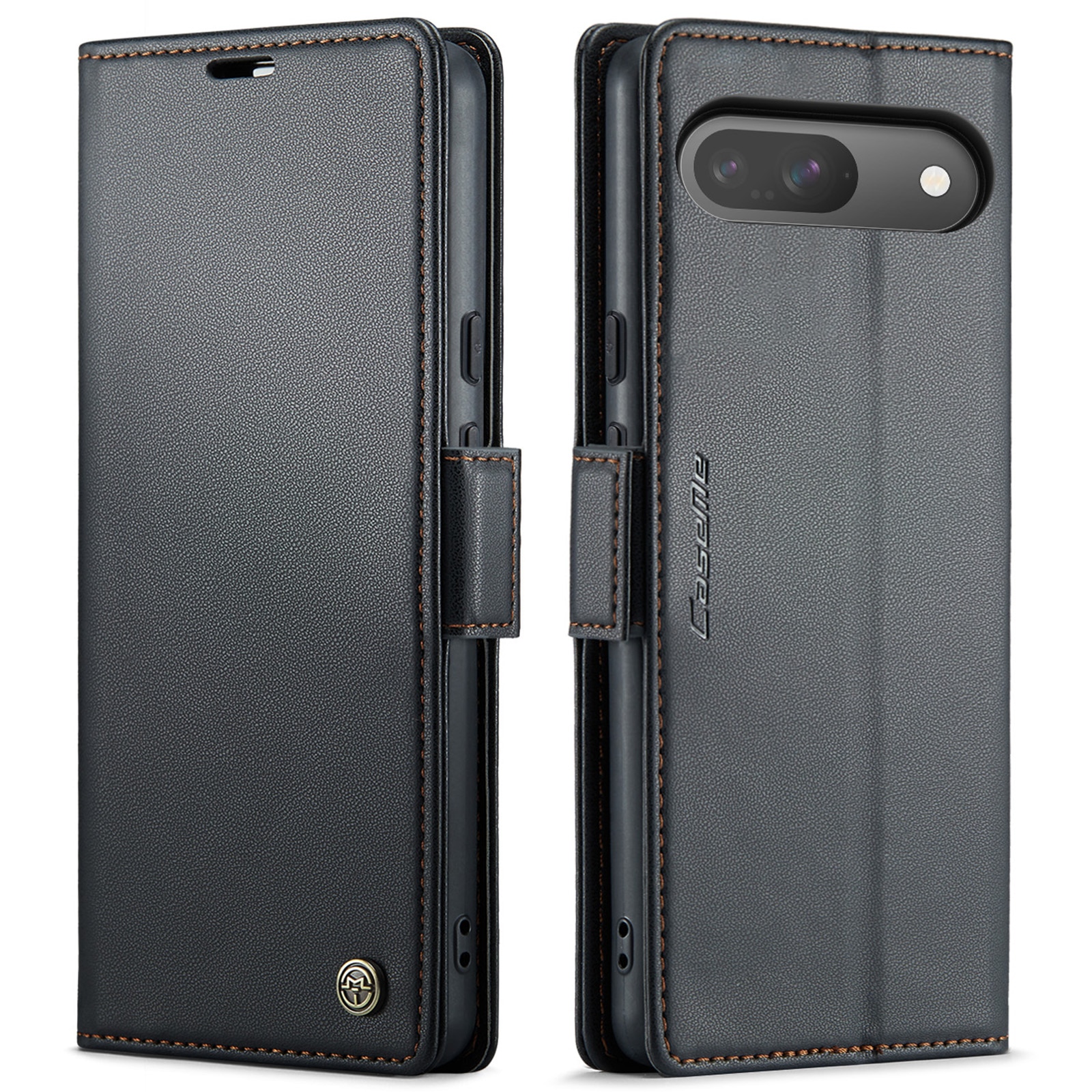 Google Pixel 10 Pro RFID blocking Slim Wallet Case Black