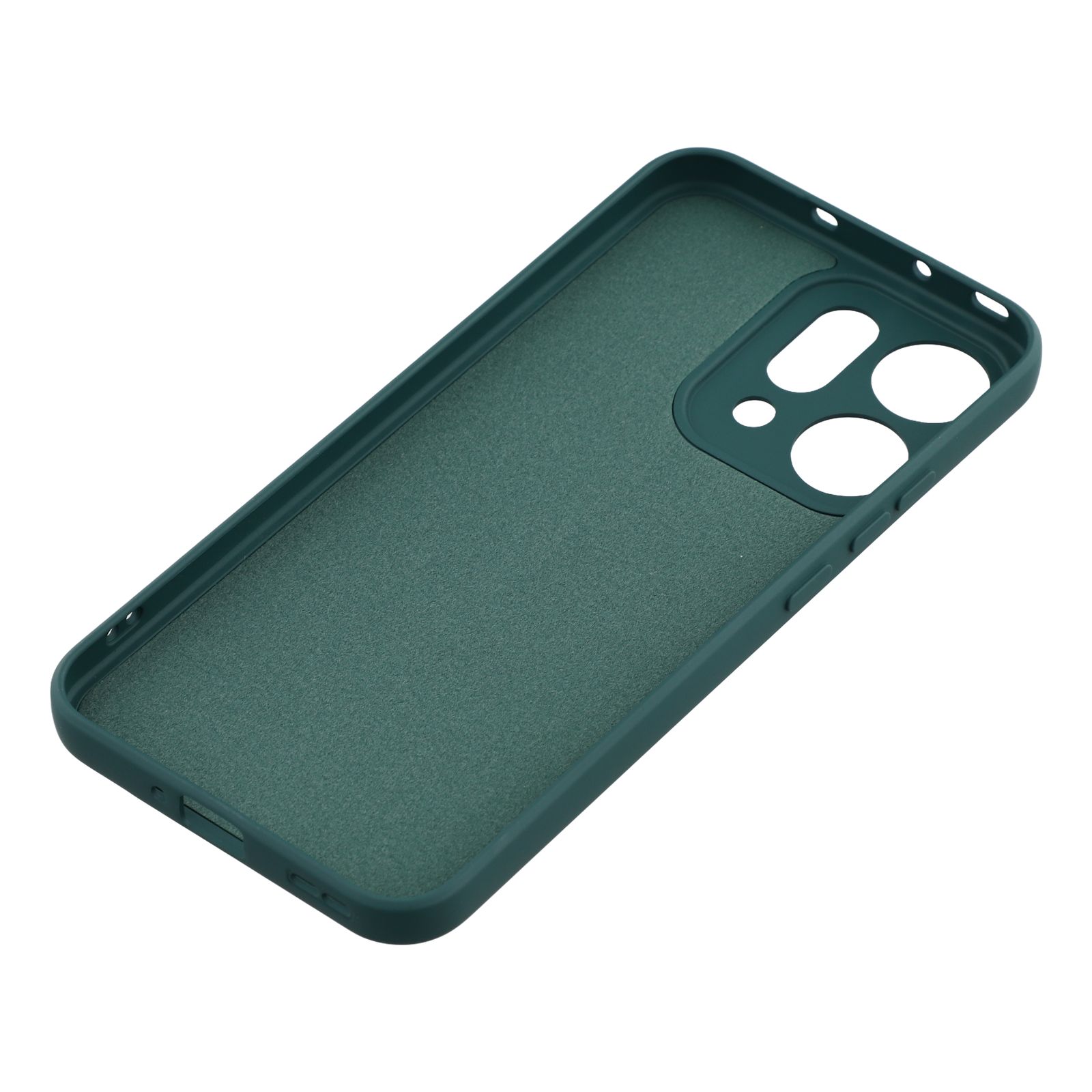 Oppo Reno 14 Shock-resistant TPU Case Dark Green